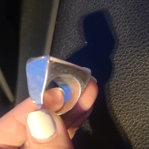 Multi color /white pearl ring - Picture 2 of 4